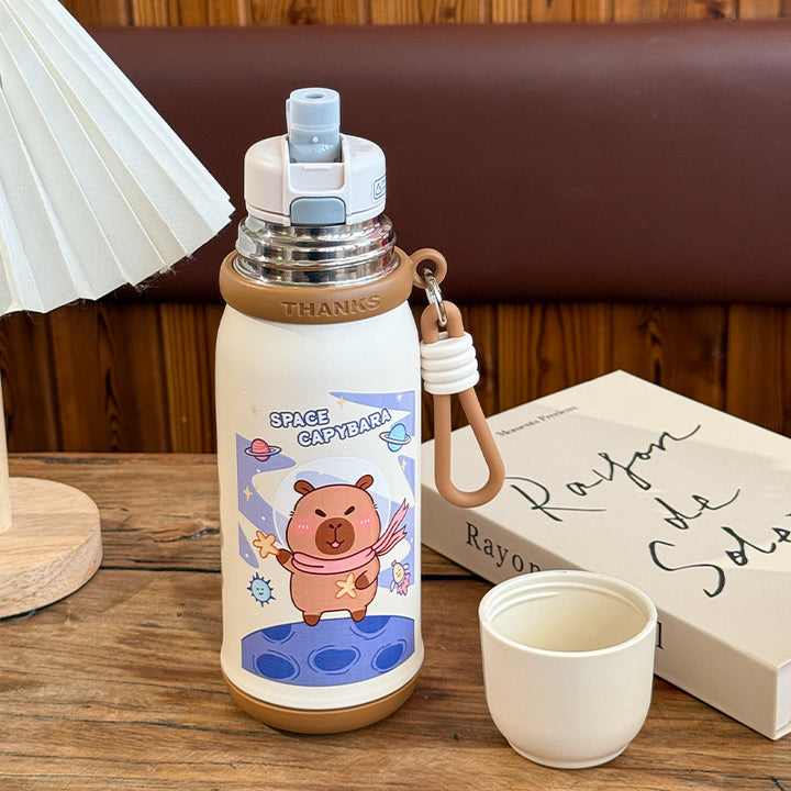 Women Insulated Drinking Bottle with Animal Motif Bowlift 1781628587