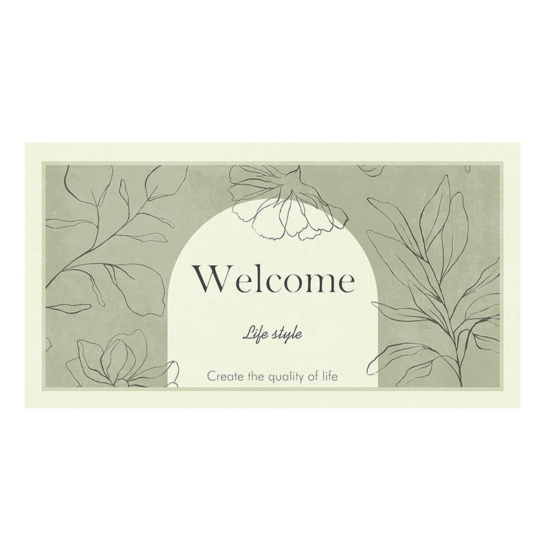 Floral Pattern Decorative Window Sill Mat Bowlift