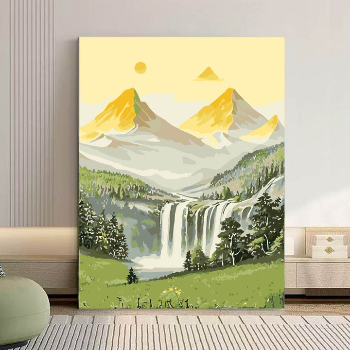 Scenic Mountain Landscape Canvas Art Bowlift 1785768018