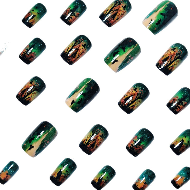 Nature-Inspired Nail Art Set Bowlift