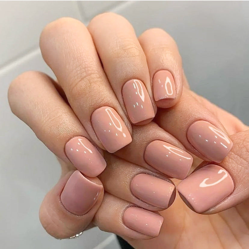 DIY Natural Look Press-On Nails Bowlift