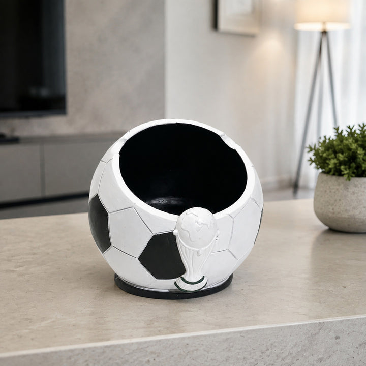 Decorative figure football with shiny surface Bowlift