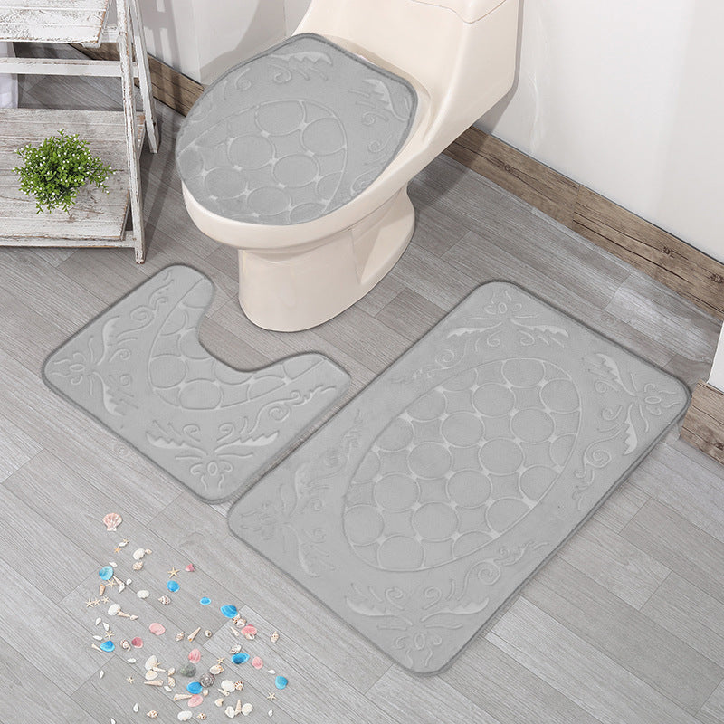 Bathroom Mat Set Bowlift
