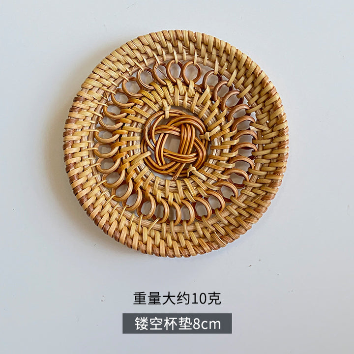Ladies stylish handmade coaster from natural material Bowlift