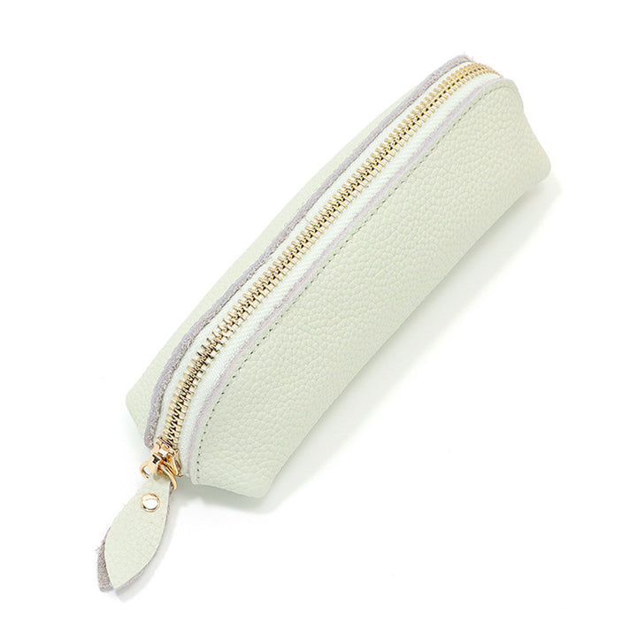 Sleek Leather Pencil Case Bowlift