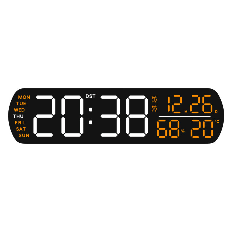 Digital weather clock with large display Bowlift