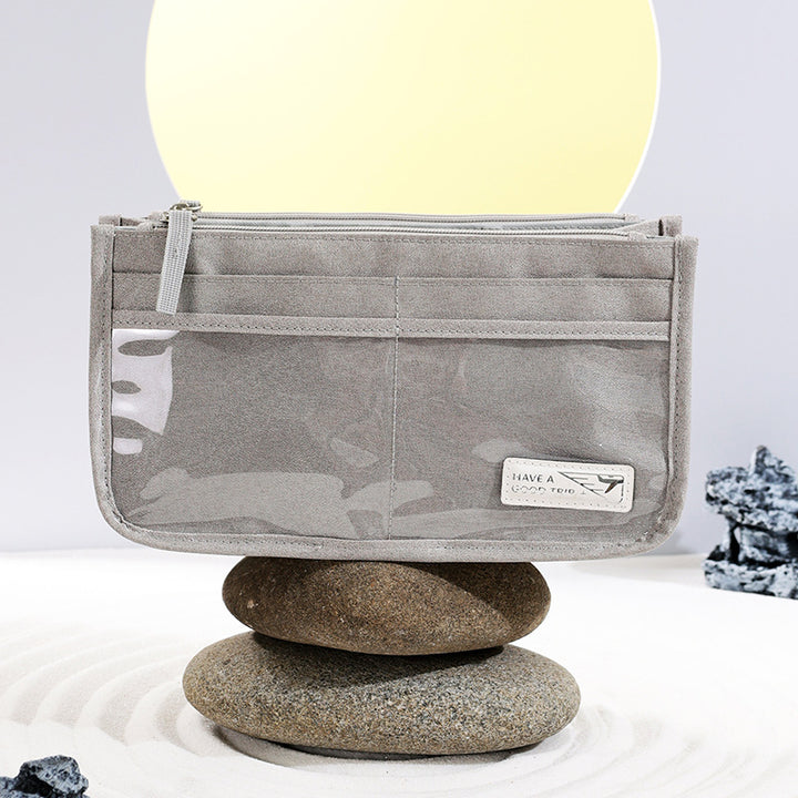 Versatile Transparent Organizer Pouch Bowlift