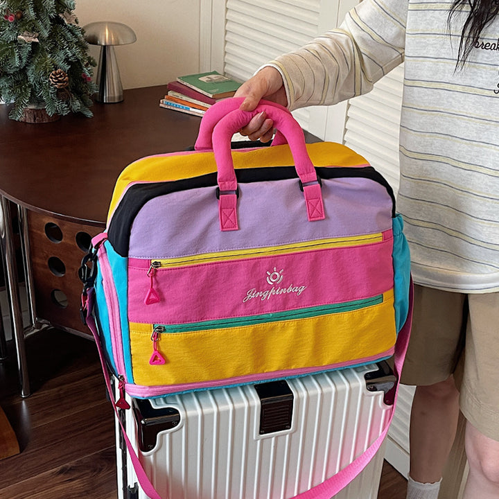 Versatile Multi-Pocket Travel Duffle Bag