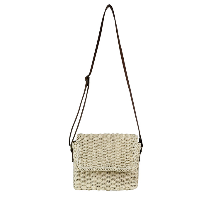Stylish Rattan Shoulder Bag Bowlift