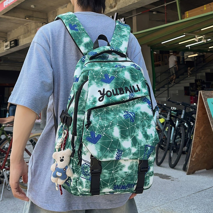 Graphic Print Casual Backpack Bowlift 1791204766