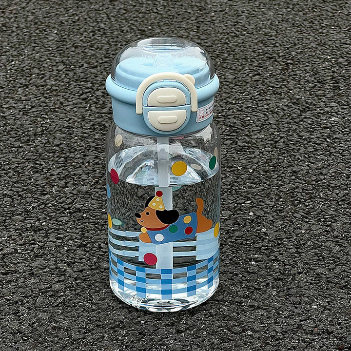 Ladies child-friendly drinking bottle with funny dog design Bowlift