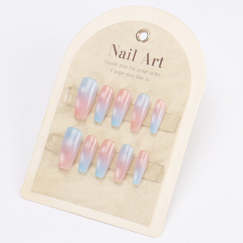 Ombre Press-On Nail Set Bowlift