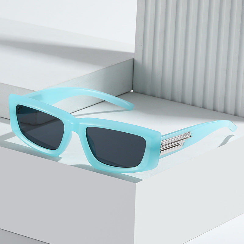 Retro-Inspired Fashion Square Sunglasses Bowlift