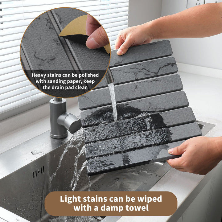 Elegant Kitchen Drying Mat