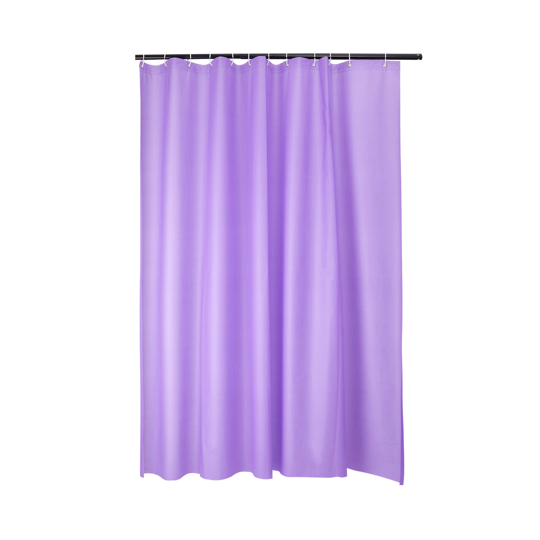 Translucent Shower Privacy Curtain Bowlift