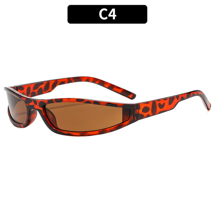 Sporty High-Performance Wrap Sunglasses