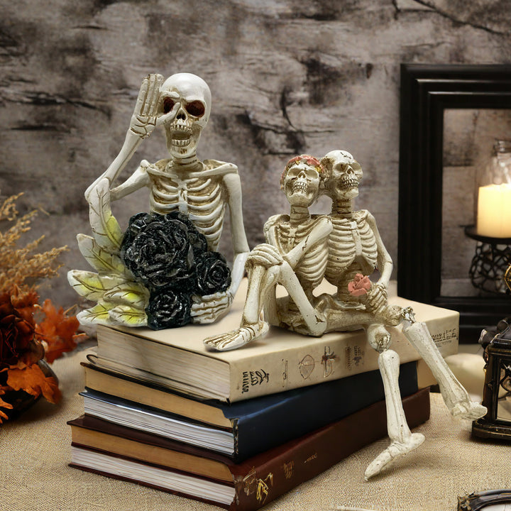Romantic Skeleton Figure Bowlift