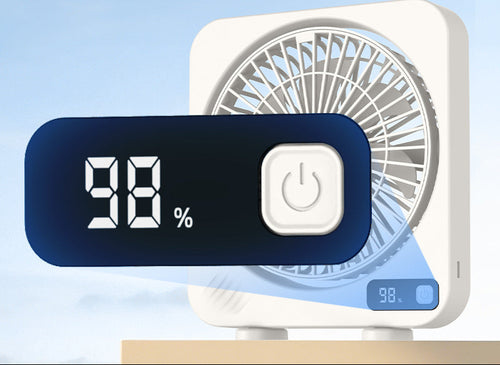 Adjustable Desktop Cooling Fan Bowlift