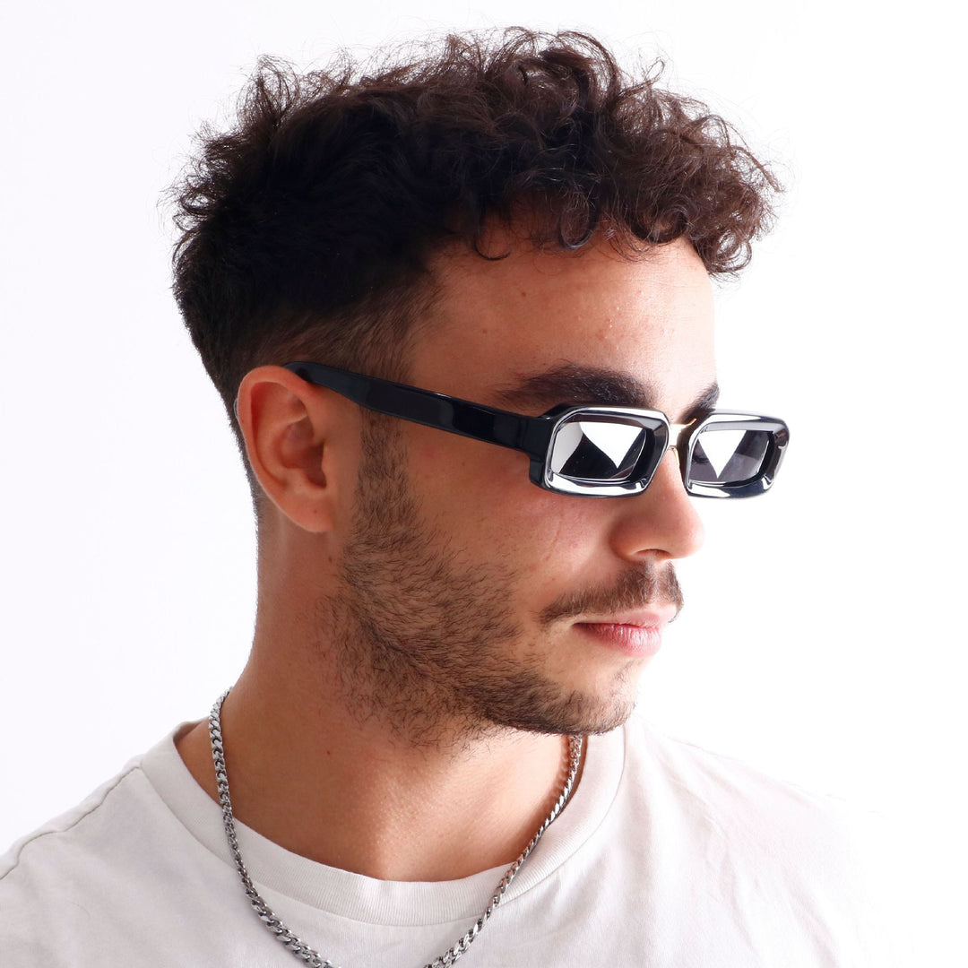 Women's stylish sunglasses in a modern rectangular design with a comfortable frame Bowlift