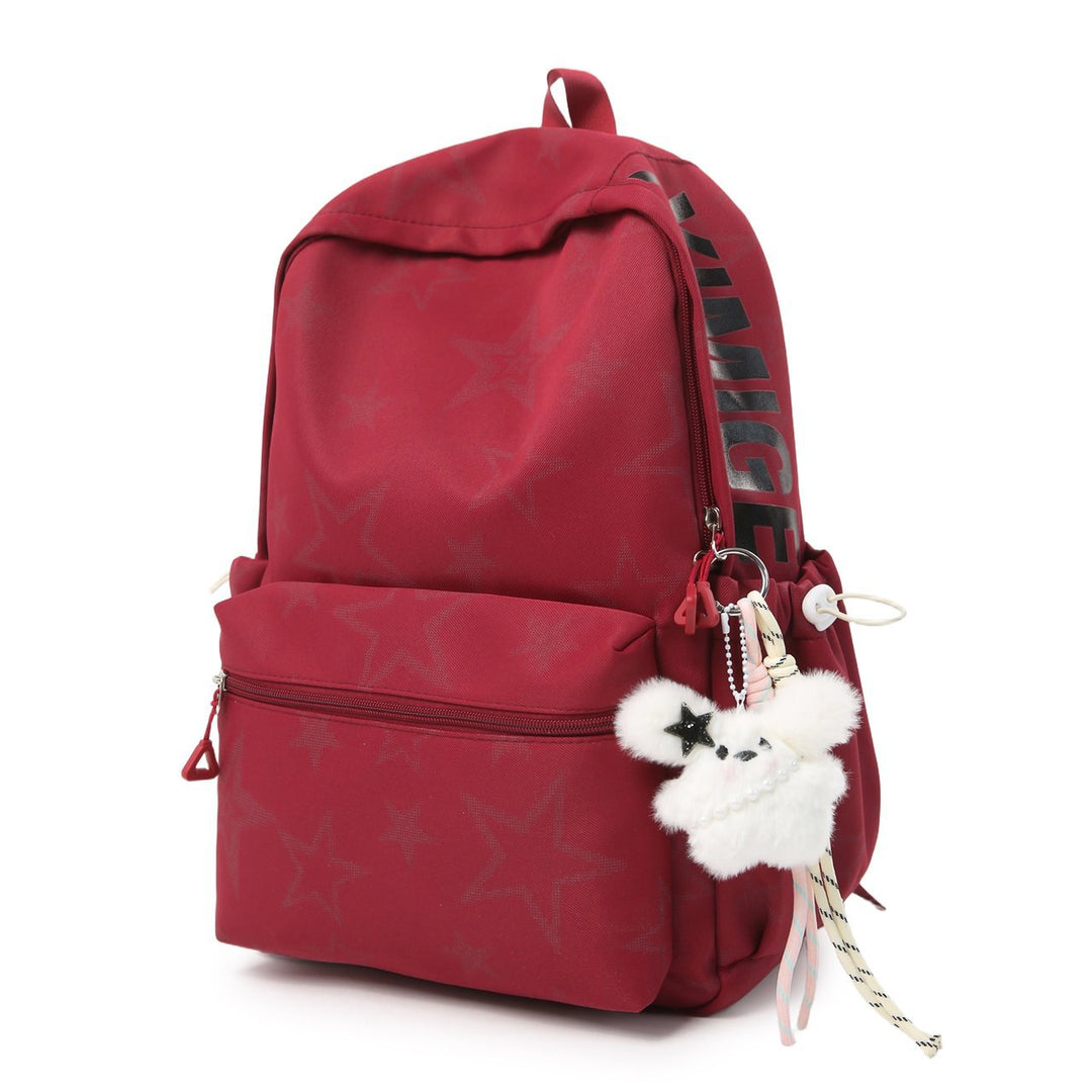 Casual Star Patterned Backpack