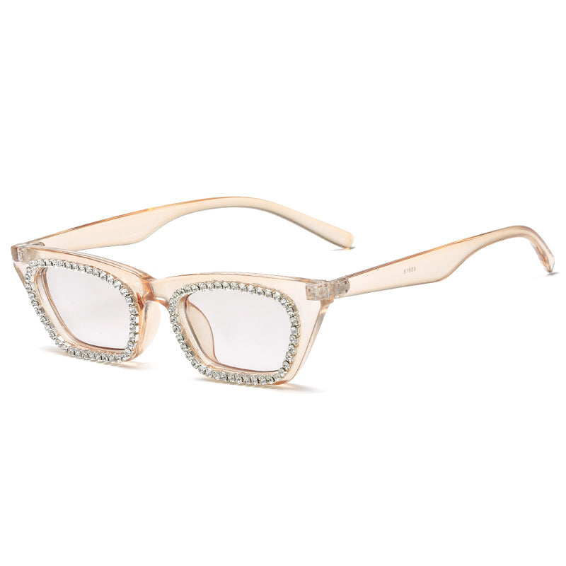 Women's sunglasses with glamorous rhinestone frame Bowlift