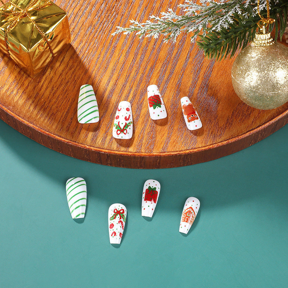 festive nail tips Bowlift
