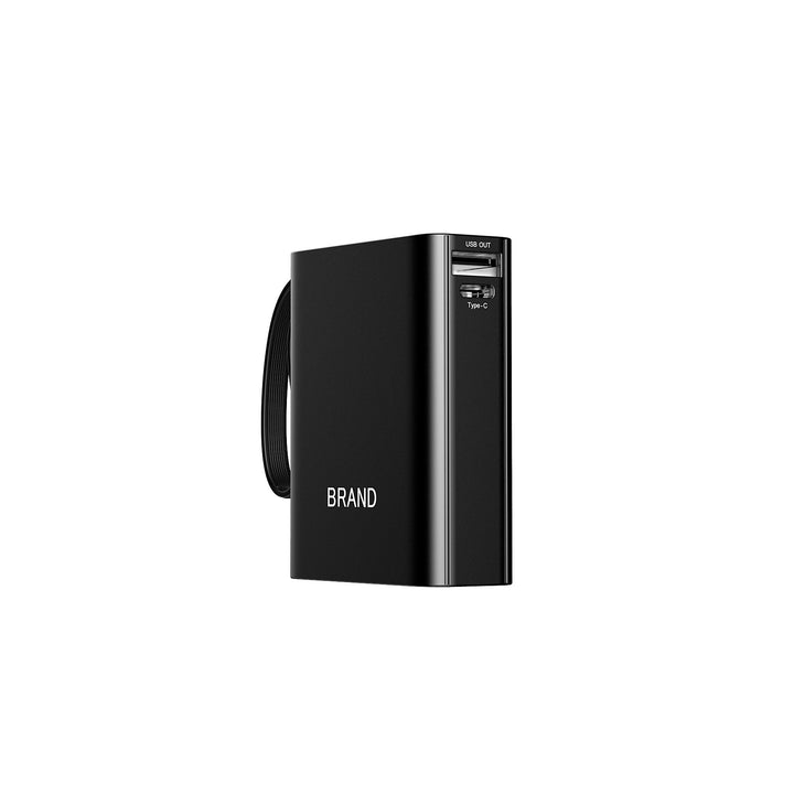 Portable power bank with integrated cable management and fast charging function Bowlift