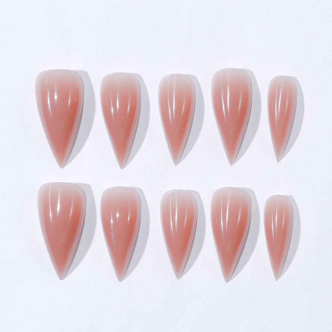 Stiletto Acrylic Nail Extensions Bowlift