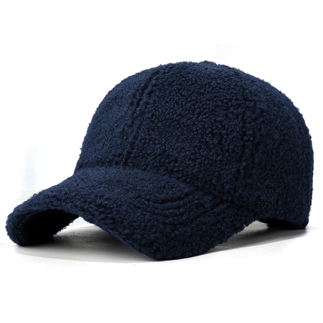 Women's Plush Fleece Baseball Cap Bowlift
