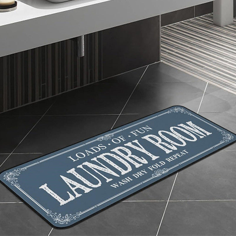 Decorative Laundry Room Mat