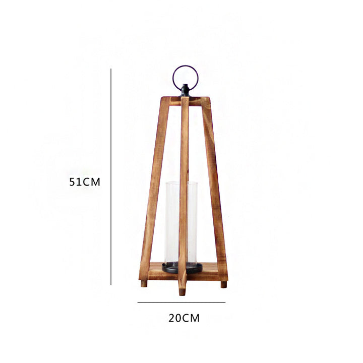 Stylish lantern made of wood Bowlift