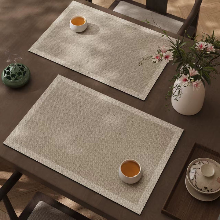 Elegant Textured Table Placemats