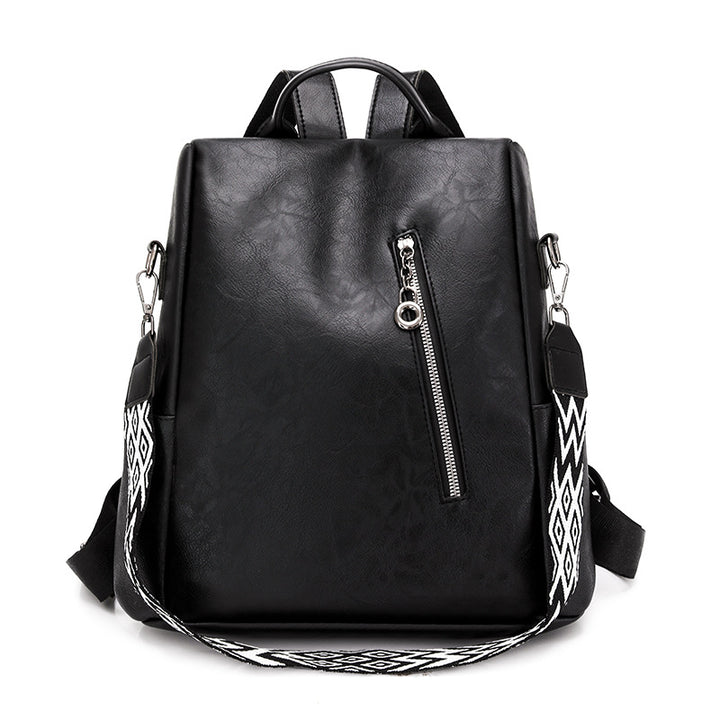 Elegant Faux Leather Backpack Bowlift