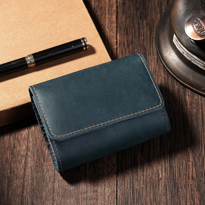 Classic Leather Compartment Wallet