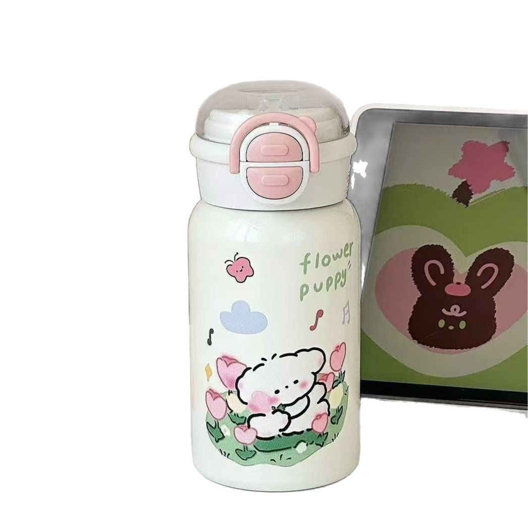 Women's Creative Water Bottle with Animal Design Bowlift