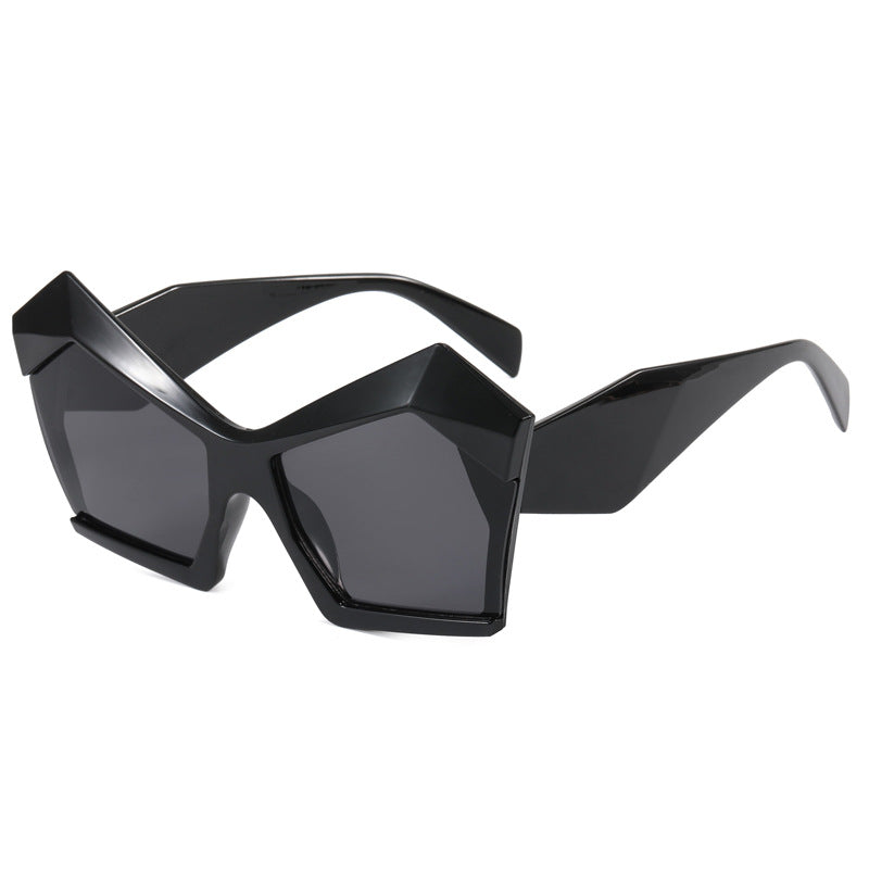 Ladies geometric designer glasses Bowlift