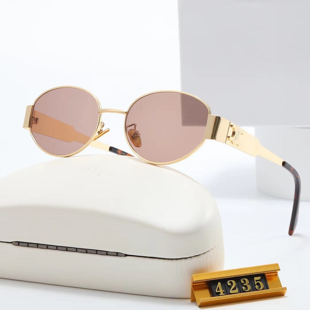 Women's exclusive oval-shaped designer sunglasses Bowlift