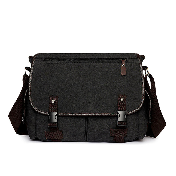 Multi-Functional Vintage Messenger Bag Bowlift