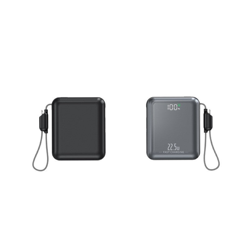 Power bank with compact design and integrated LED display Bowlift