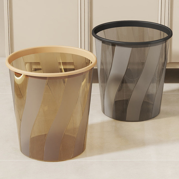 Women Plastic Trash Can with Modern Design Bowlift