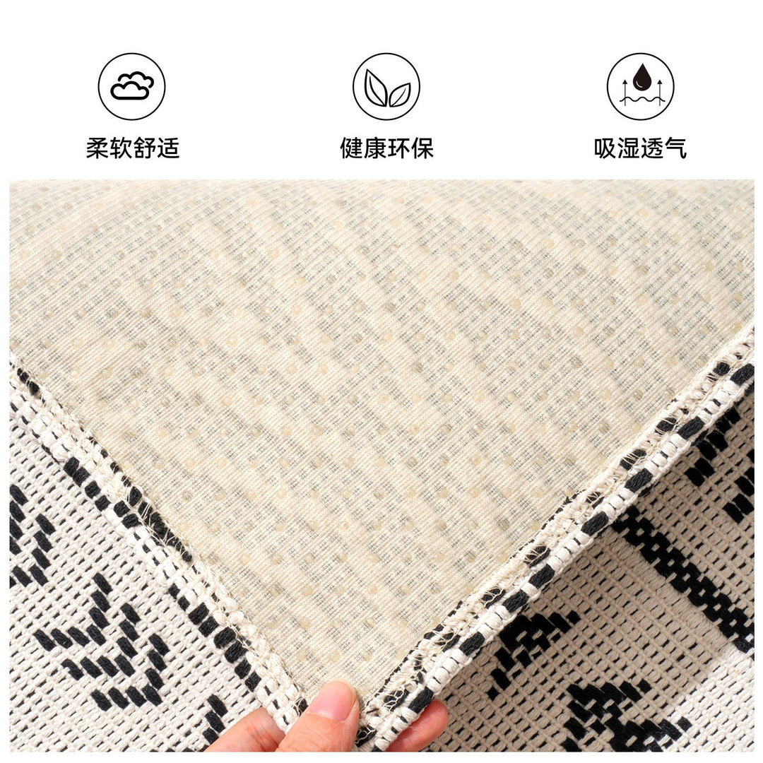 Bohemian-Style Kitchen Area Mat Bowlift