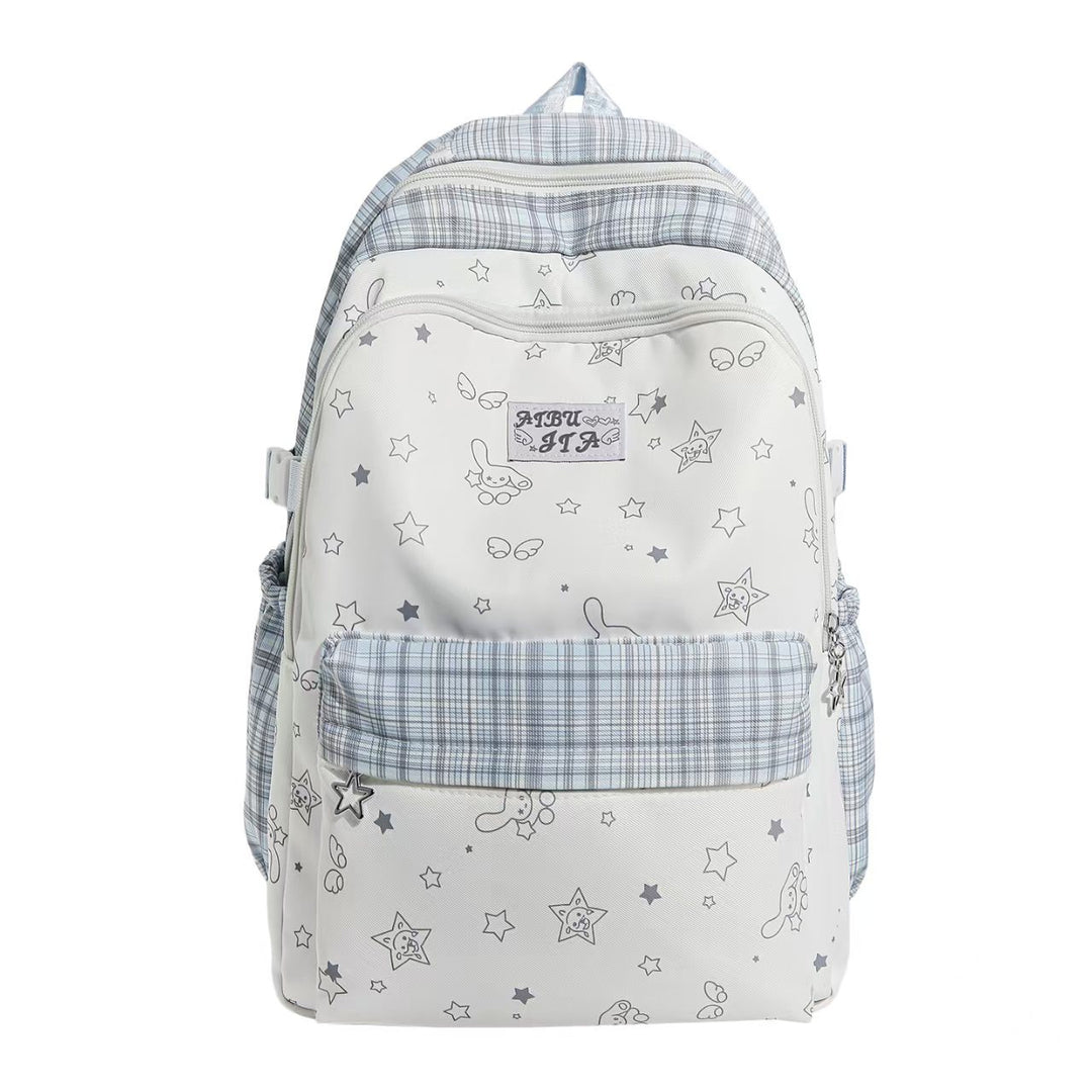Playful Patterned School Backpack Bowlift