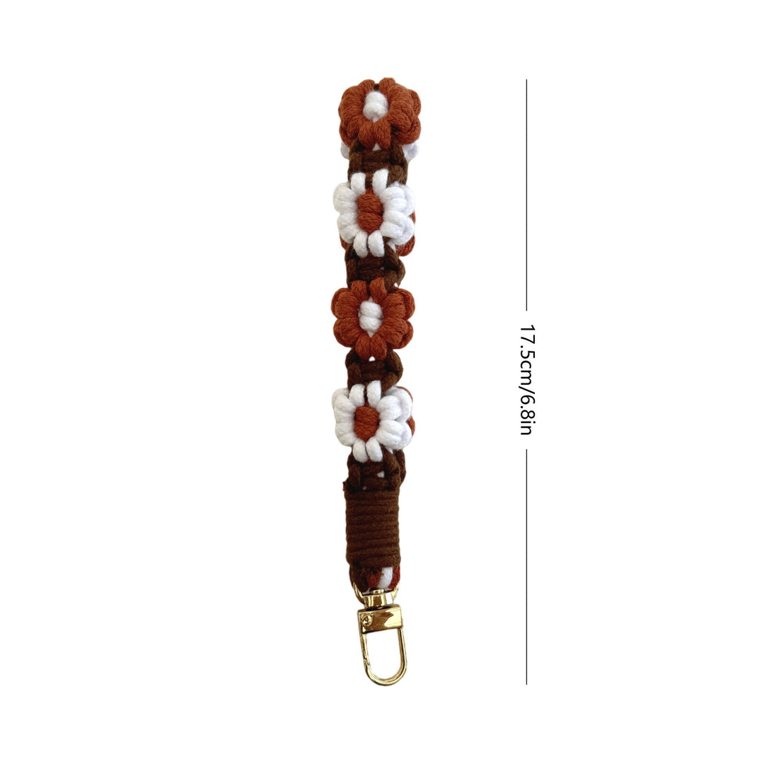 Floral Macrame Keychain Holder Bowlift 1788942629
