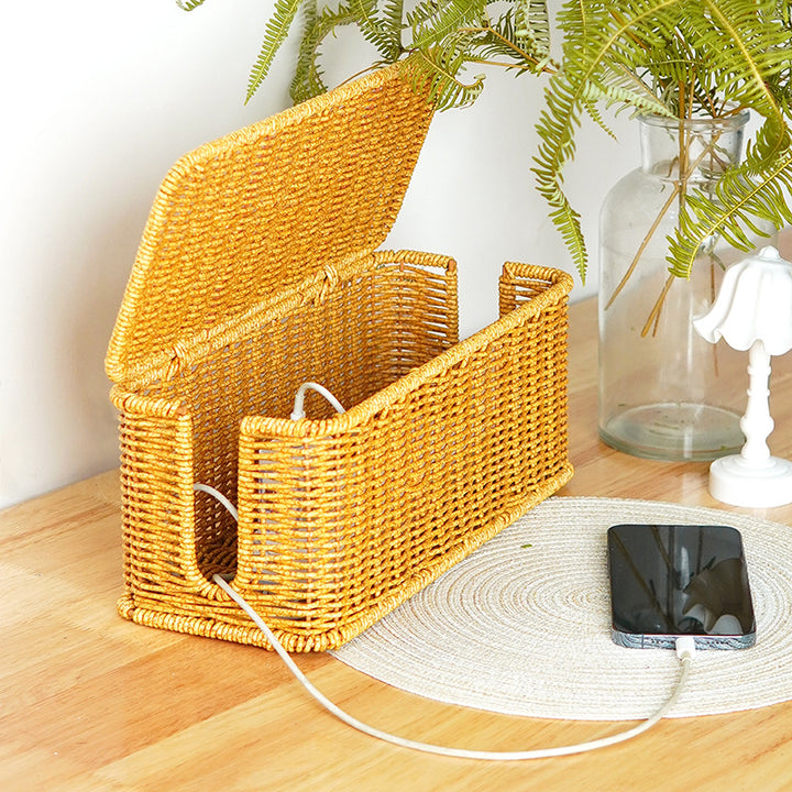 Storage Wicker Basket Bowlift
