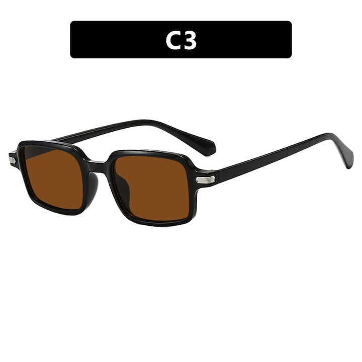 Women square sunglasses with protective UV filter and sturdy frame Bowlift