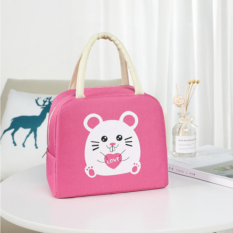 Insulated Lunch Bag with Playful Fox Design Bowlift