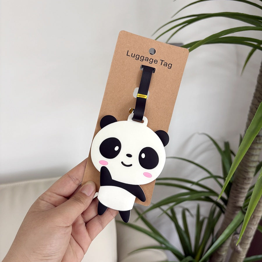 Cute Panda Luggage Tag Bowlift