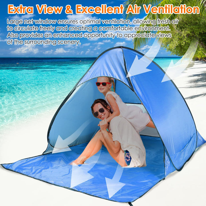 Women Pop-up Beach Tent Bowlift