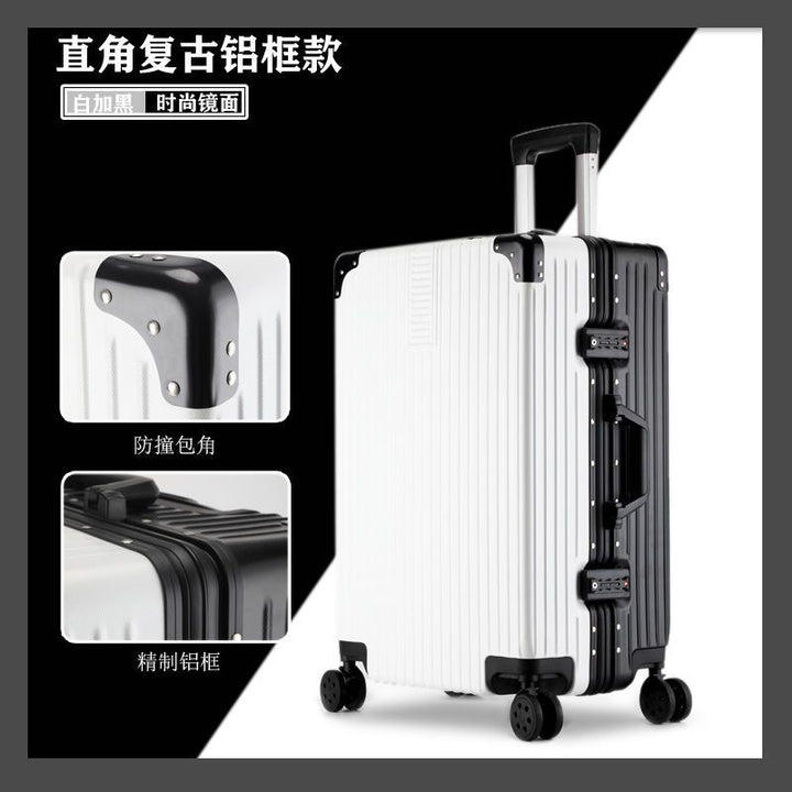 Hard-shell suitcase with 360-degree wheels and security lock Bowlift