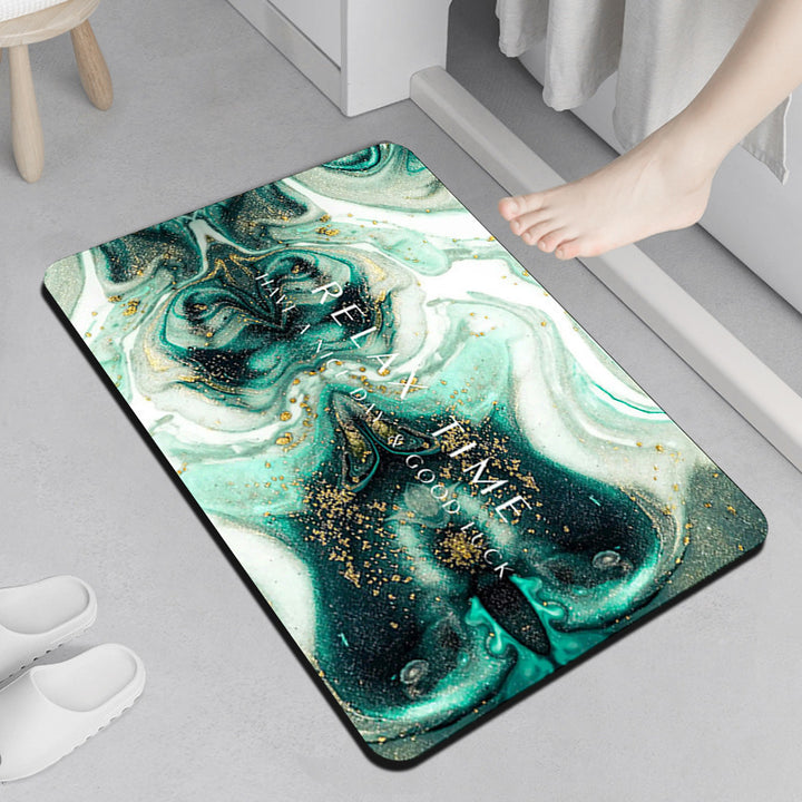 Non-Slip Decorative Bath Mat Bowlift
